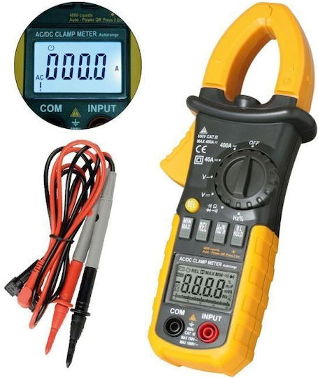 Amperometric Clamp Multimeter Sma 2101 Ac Dc Max 600v Dc Ac Max 400 A Dc Ac