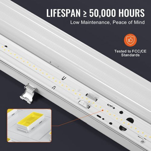 Vevor Lighting Batten with Integrated LED 60W
