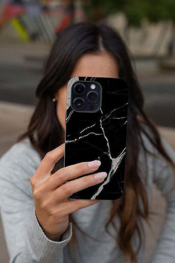 Sonique Marble Case for Apple iPhone 13 Black