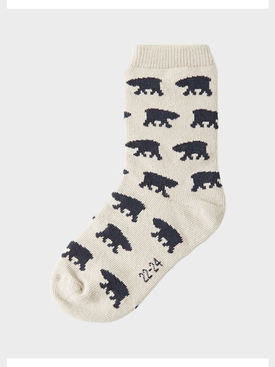 Name It Παιδικές Κάλτσες Grey 3 Ζευγάρια