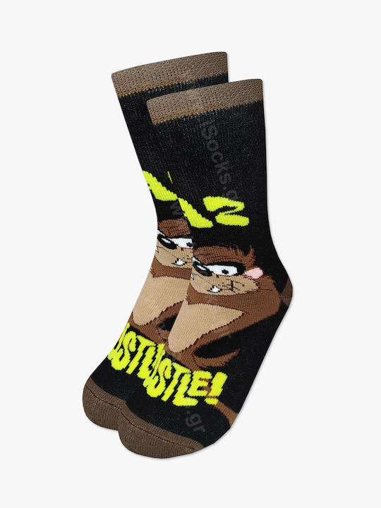 Looney Tunes Kindersocken Rutschfest Black
