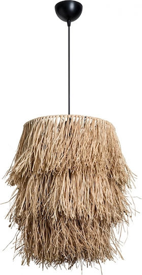 GloboStar Weg Pendant Light Beige 30x30x90cm GloboStar Weg Pendant Light Beige 30x30x90cm