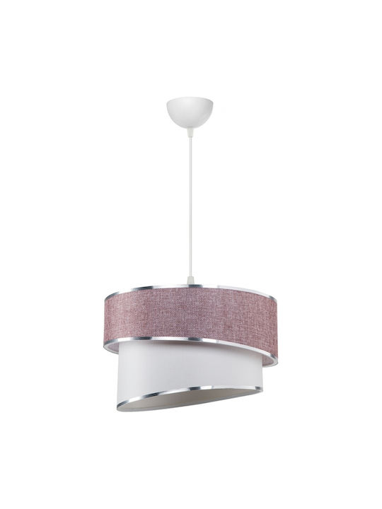 GloboStar Sonia Pendant Light Pink with Socket E27 30x30x90cm