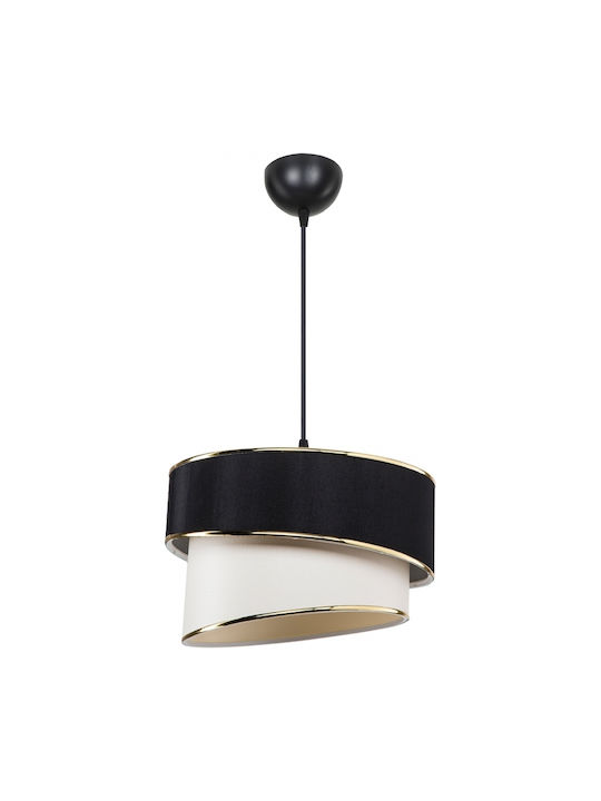 GloboStar Sonia Pendant Light Black with Socket E27 30x30x90cm