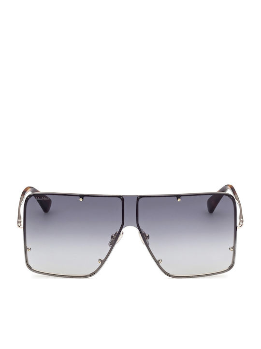 Max Mara Ochelari de soare Argintiu cu Cadru & Gri Lentilă Max Mara Ochelari de soare Argintiu cu Cadru & Gri Lentilă