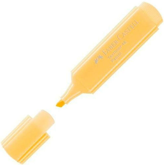 Faber-Castell Textliner 1546 Pastel Marker Pastel Yellow 10Stück