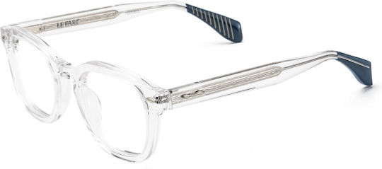 Le Parc Transparent Plastic Eyeglass Frame LP.CHAREAU-C3-0