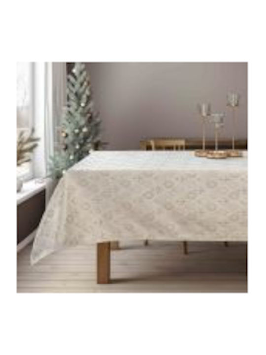 Jacquard Tablecloth Christmas Balls Beauty Home