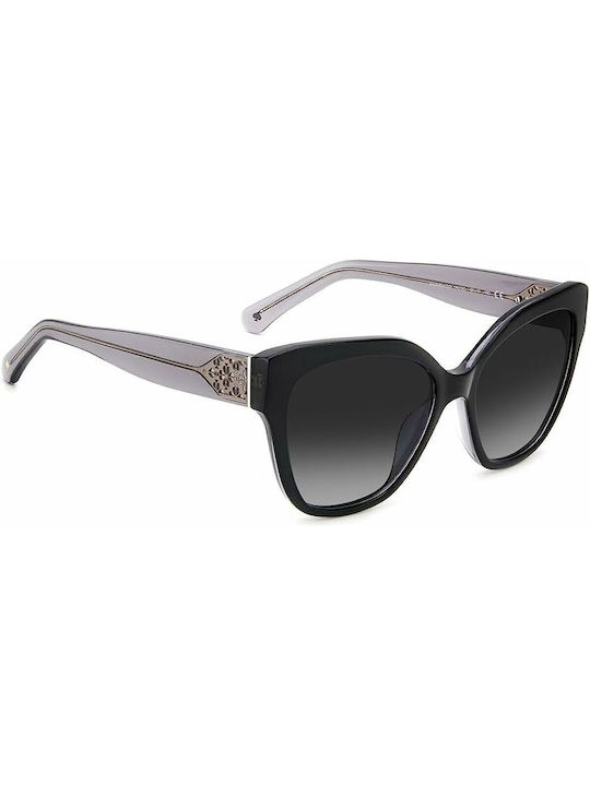 Kate Spade Feminini Ochelari de soare cu Negru Cadru și Negru Degrade Lentilă Savanna/G/S 807/9O