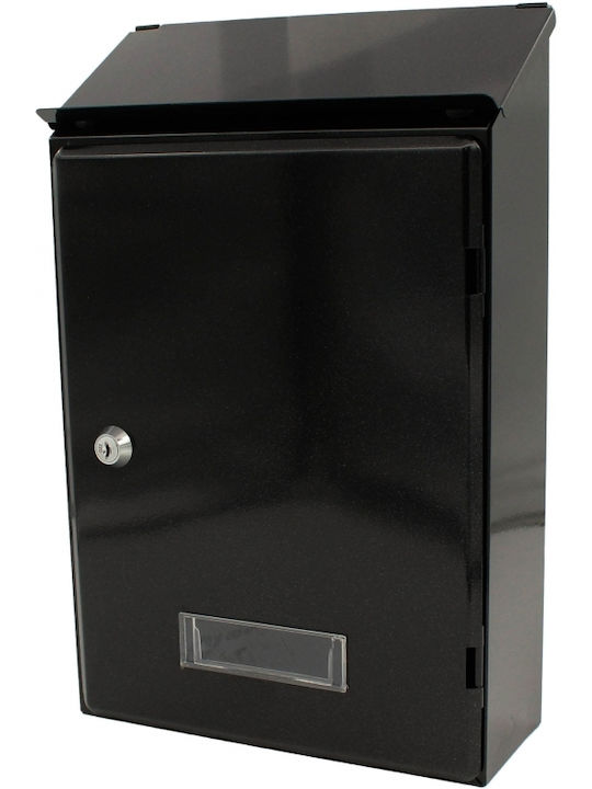 Goizper Външна Пощенска Кутия Металик в Черен Цвят 36x23x9см