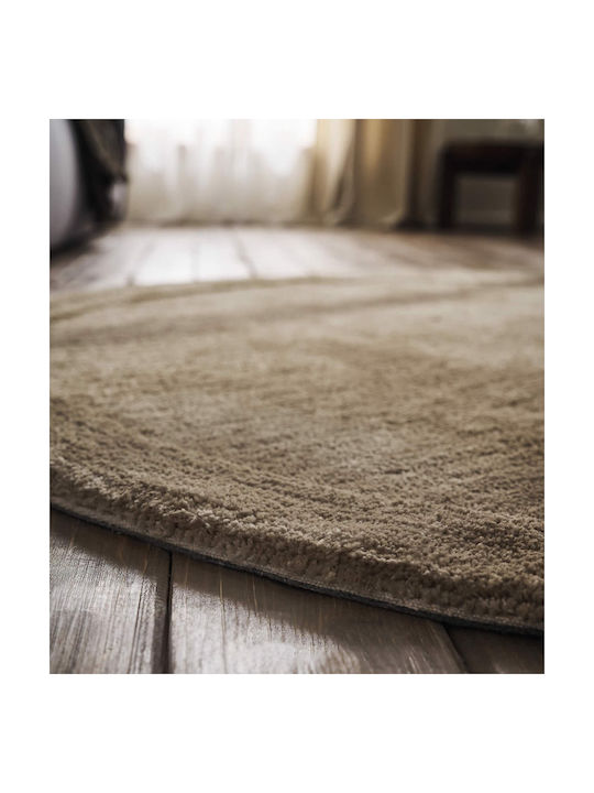 Gofis Home Heaven Rug Round 06 Warm Beige