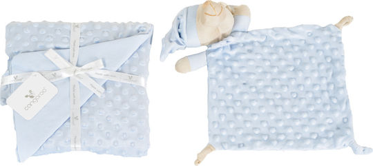 Cangaroo Pătură Pepinieră Swaddling 75x100cm Set Cadou 2 Bucăți