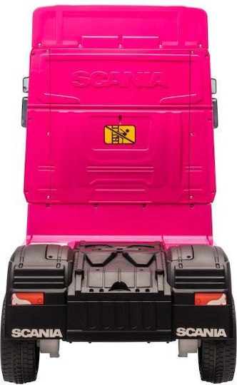 Scania 500R Φορτηγό Μονοθέσιο με Τηλεκοντρόλ Ροζ