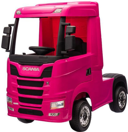 Scania 500R Φορτηγό Μονοθέσιο με Τηλεκοντρόλ Ροζ