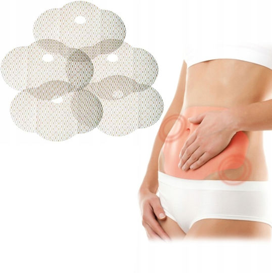 Set 5 Zola Liposuction Slimming Patches 31.5 X 17.7 Cm Made Natural Extracts