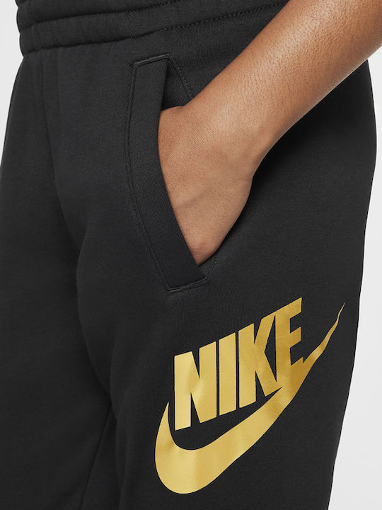 Παιδικό Παντελόνι Φόρμας Μαύρο Sportswear Club