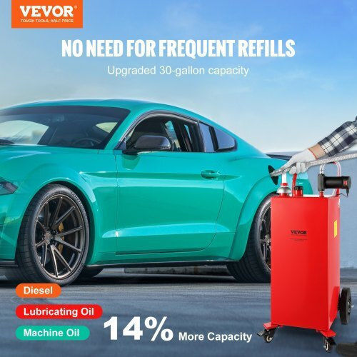 Преносим резервоар за гориво Vevor 113L помпа 180W Jsjych23012mmhwnqv0