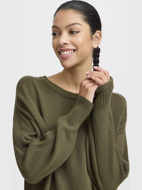 Women's Sweater Olive Night