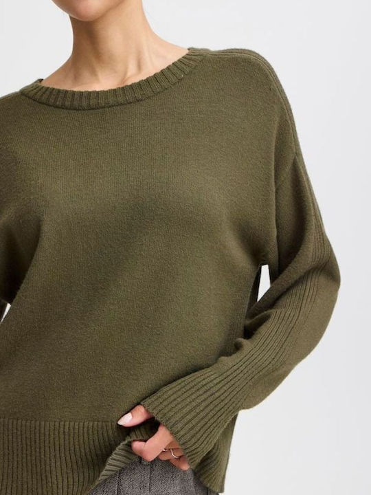 Women's Sweater Olive Night
