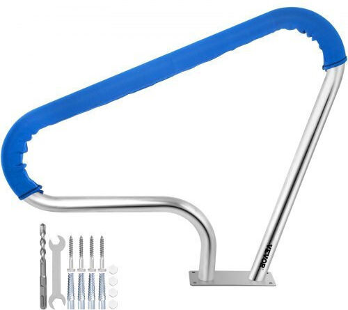 Vevor Pool Handle made of Stainless Steel 99.06x81.28cm Blue