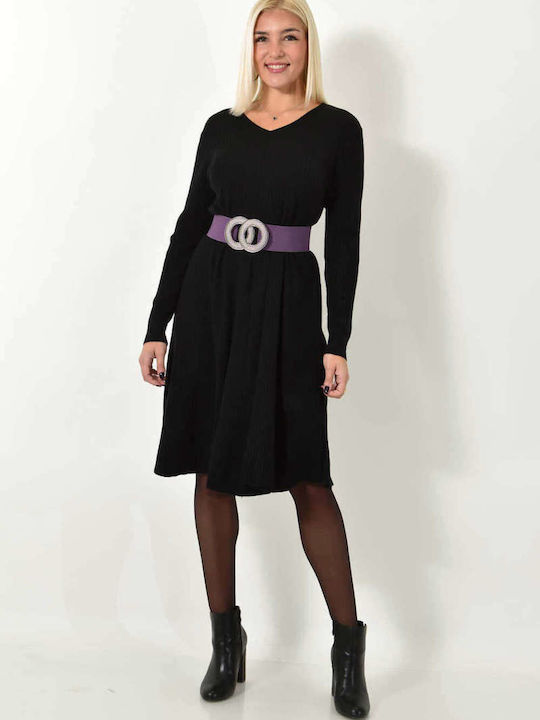 Midi Dress Black