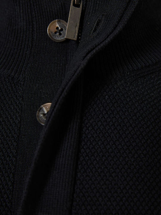 Langarm Schwarz Pullover