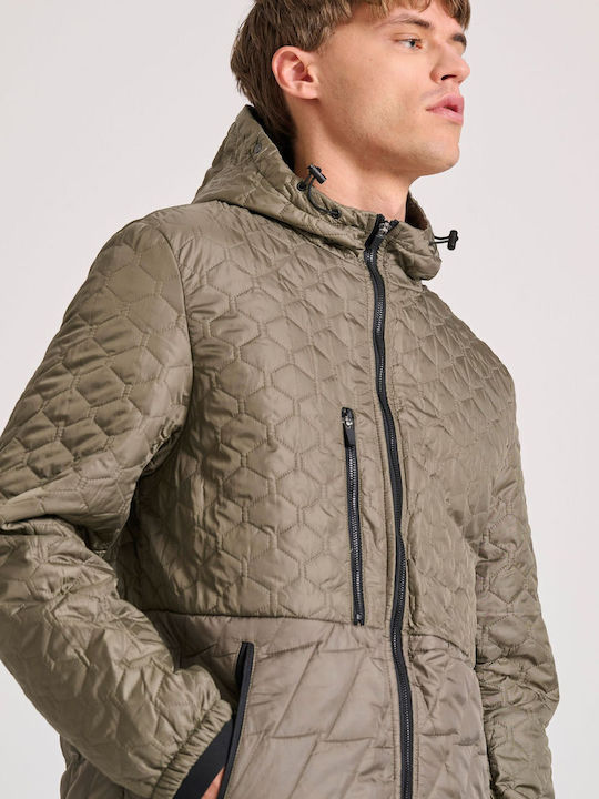 Winter Jacket Parka Forest Green