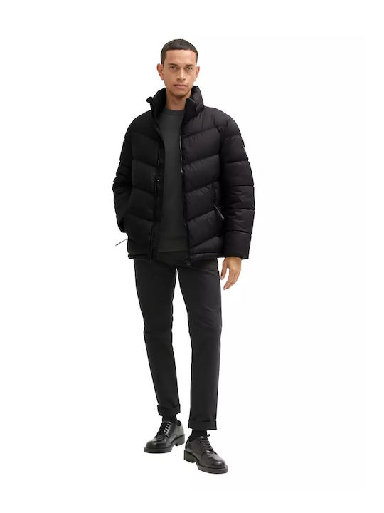 Geacă Puffer Negru
