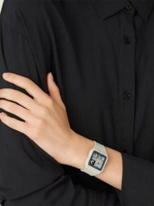 Casio Ρολόι Μπαταρίας με Καουτσούκ Λουράκι