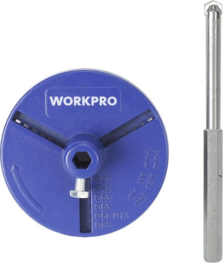 WorkPro Ποτηροπρίονο Καρβιδίου