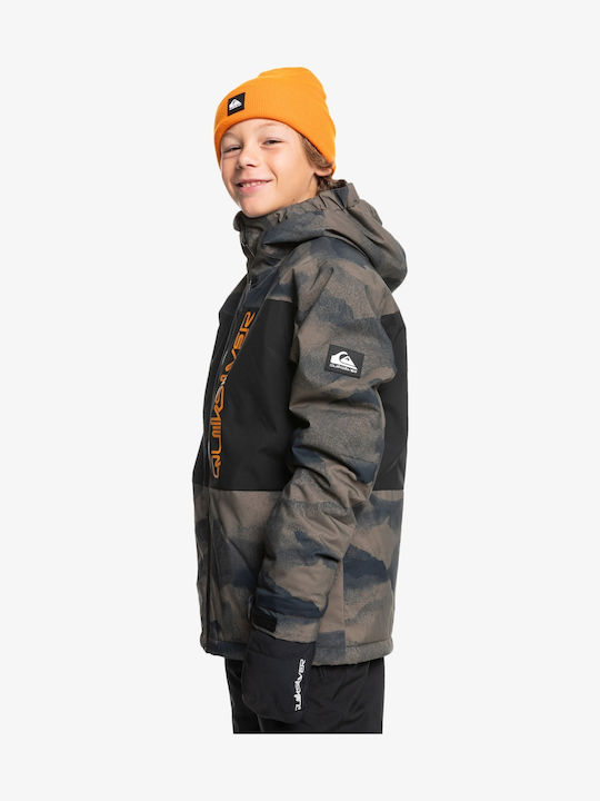 Quiksilver Kids Boys Snow Side Hit Jacket Boys 4 16 Mountain Spray Canteen Quiksilver Kids Boys Snow Side Hit Jacket Boys 4 16 Mountain Spray Canteen