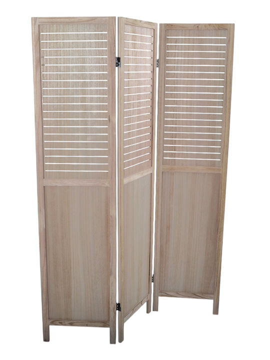 Ankor Διακοσμητικό Παραβάν Ξύλινο 120x170cm
