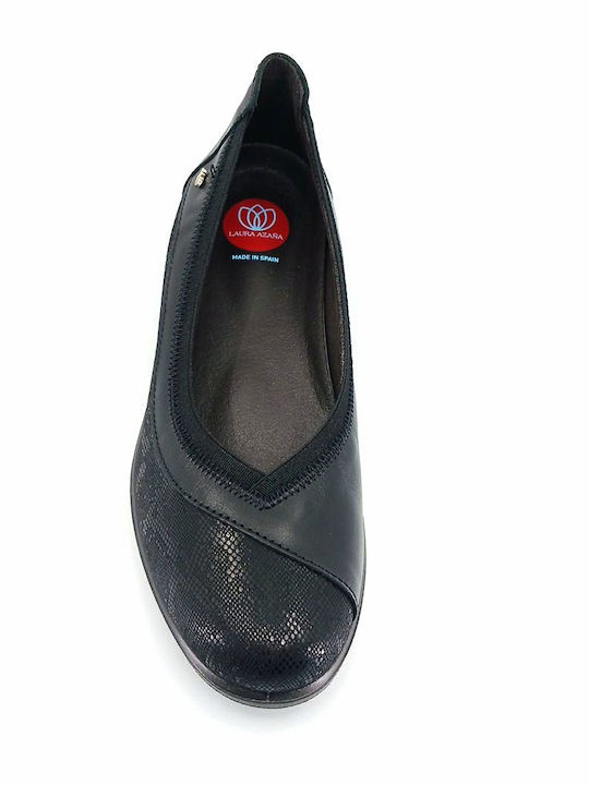 Anatomic Fabric Ballerinas Black
