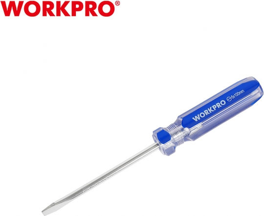 WorkPro Κατσαβίδι Ίσιο με Μέγεθος Μύτης 5mm