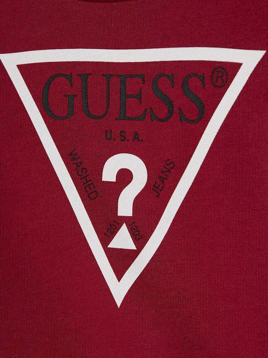 Guess Kids Sweatshirt Splatter Red