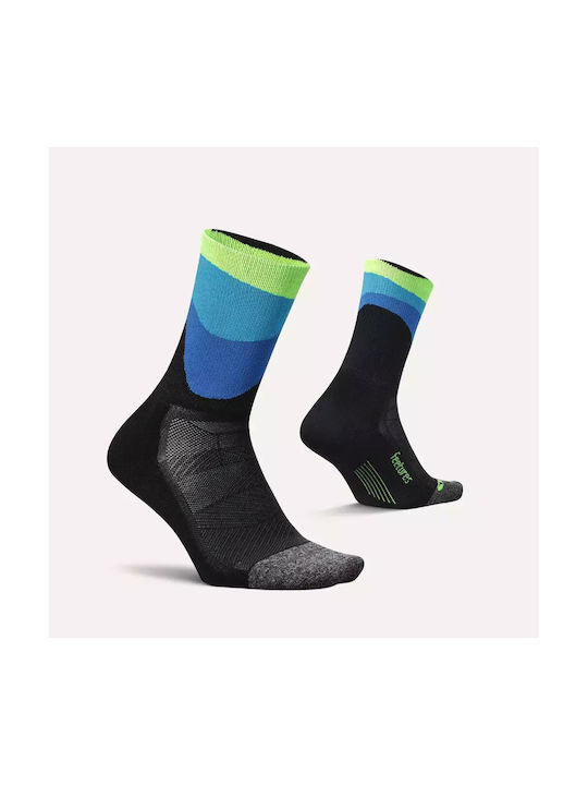 Feetures Elite Light Cushion Mini Athletic Socks Black 1 Pair