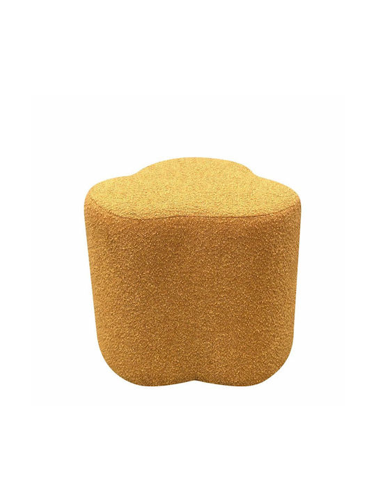 Stool For Living Room Daisy Mustard 48x48x42cm