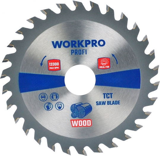 WorkPro Диск за рязане с 40 Зъба 150мм