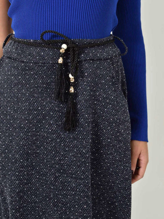 Potre Maxi Skirt Dark blue