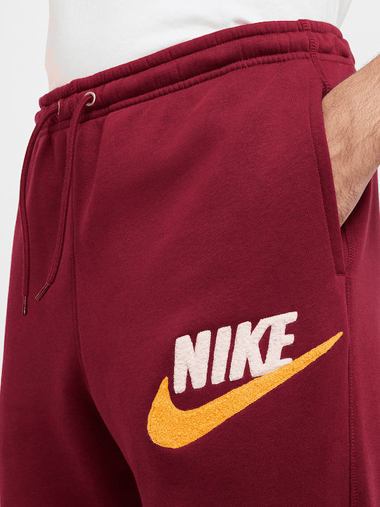Sweatpants with Elastic Red
