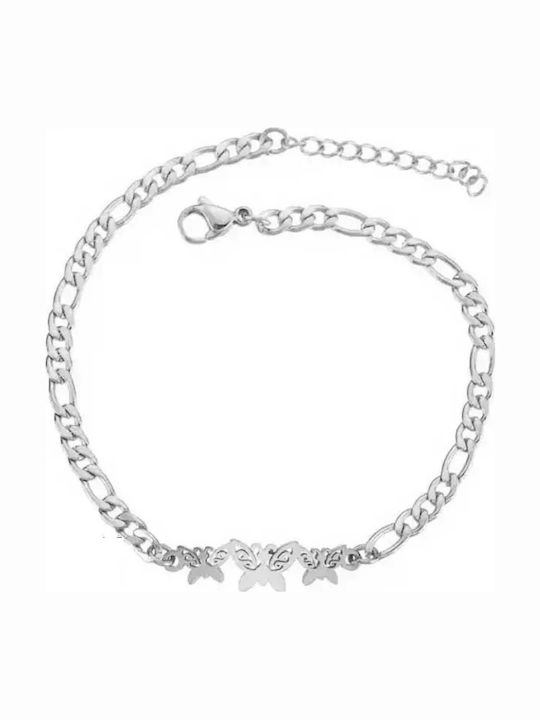 Bode Kids Bracelet Chain from Steel with Butterfly