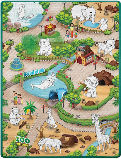 Ricokids Rk-344 Ролируемо Оцветяващо Килимче 120 X 90 X 0.3 См