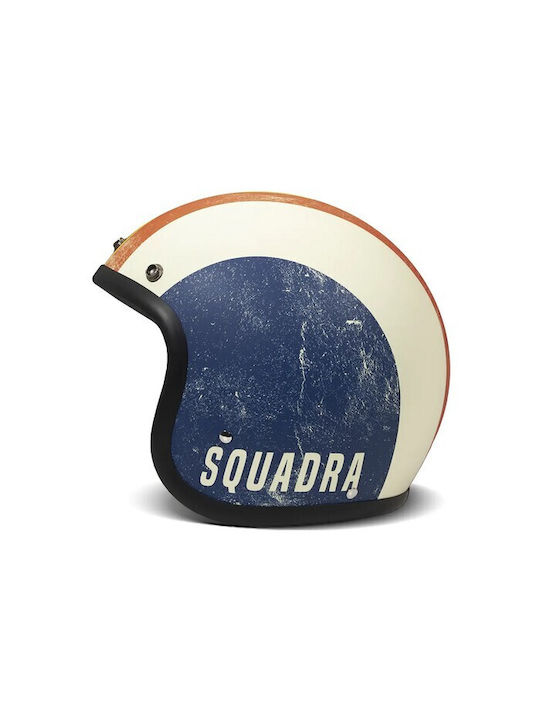 DMD Retro Squadra Corse Motorcycle Helmet Jet ECE 22.06