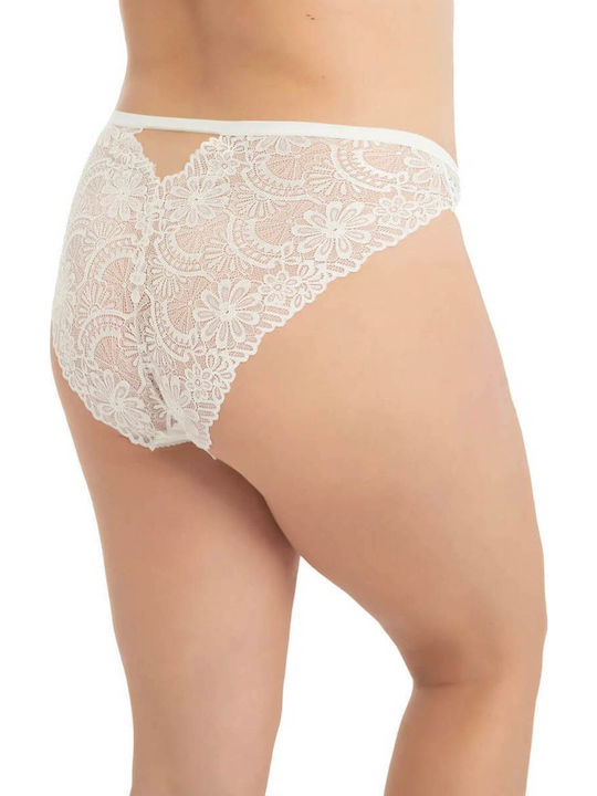 Damen Slip Ecru