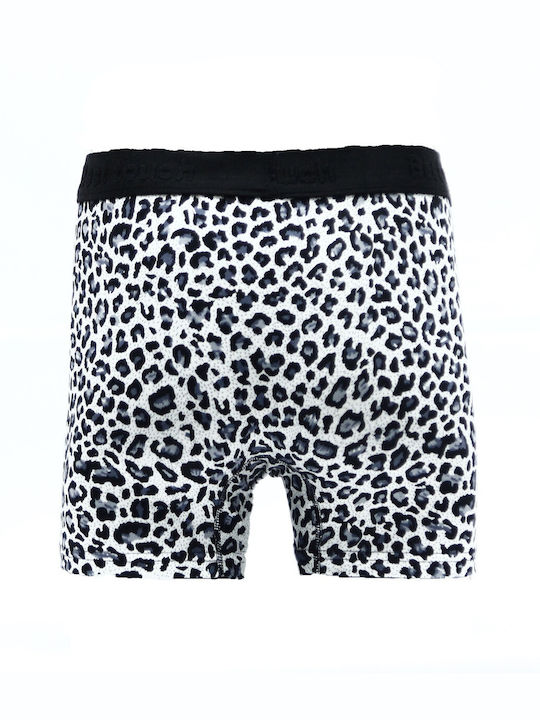 Men's Boxer Grey with Patterns