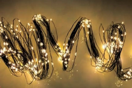 400 Lichterketten LED 20m. x 300cm Warmes Weiß Typ Oktopus 1Stück