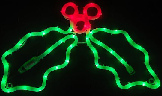 Aca Weihnachtlicher Kunststoff Lichtschlauch 45x45x32cm