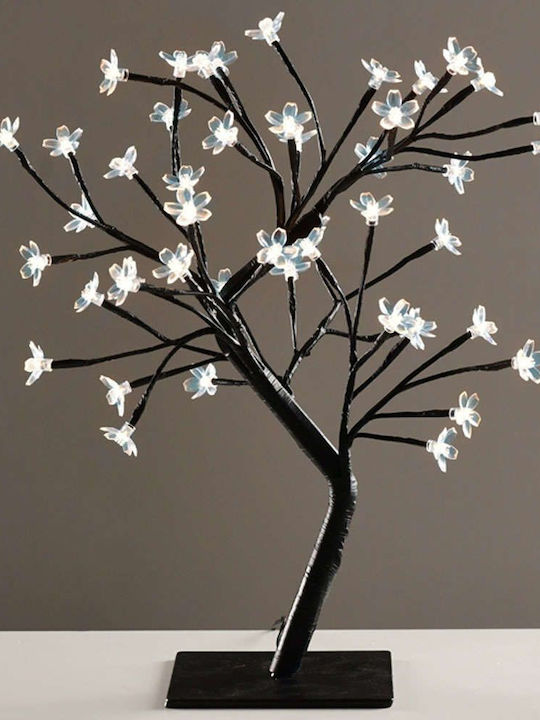 Aca Christmas Decorative Illuminated Tree Natural Appearance IP20 White