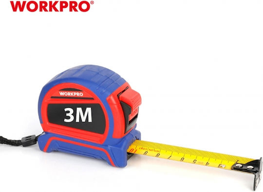 WorkPro Banda de măsurat cu magnet 16mm x 3m