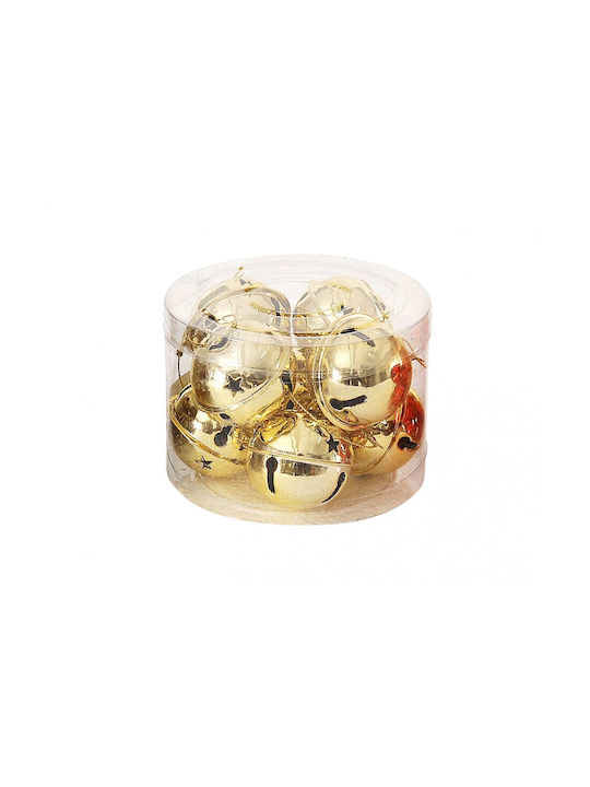 Klingel Weihnachtsbaumschmuck Gold